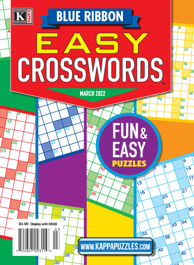 Blue Ribbon Easy Crosswords