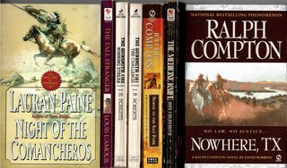 7 books: Mixed Westerns