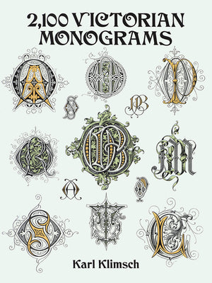 2,100 Victorian Monograms