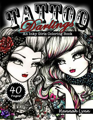 Tattoo Darlings: An Inky Girls coloring Book