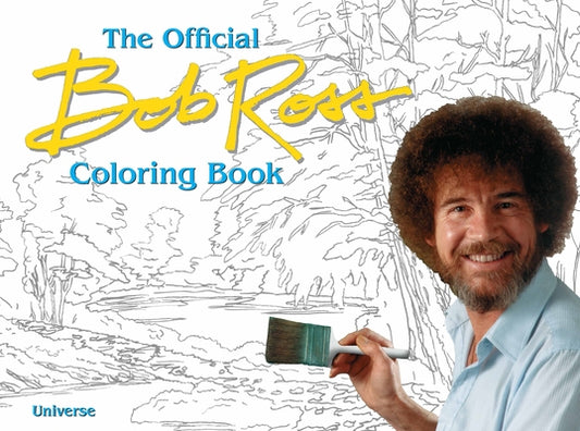 The Bob Ross coloring Book