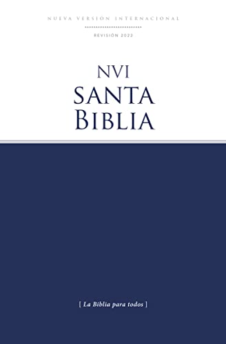 Nvi, Santa Biblia, Revisión 2022, Edición Económica, Tapa Rústica