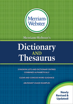 Merriam-Webster's Dictionary and Thesaurus