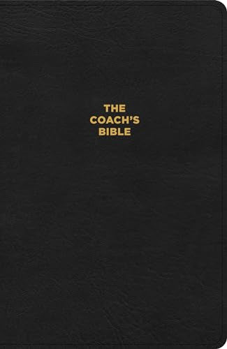 CSB Coach's Bible, Black Leathertouch: Devotional Bible for Coaches