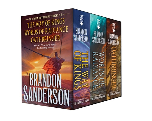 Stormlight Archive MM boxed Set I, Books 1-3: The Way of Kings, Words of Radiance, Oathbringer