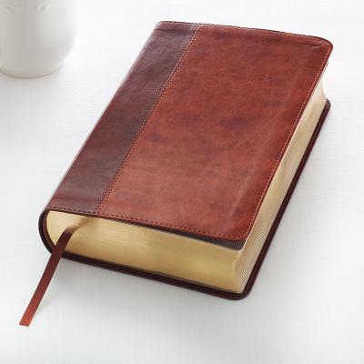 KJV Giant Print Lux-Leather 2-Tone Brown