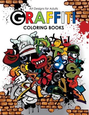 Graffiti coloring book for Adults