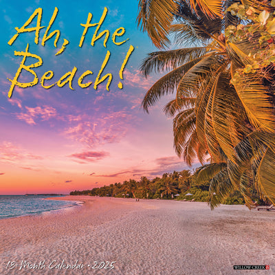 Ah, the Beach! Wall Calendar 2025