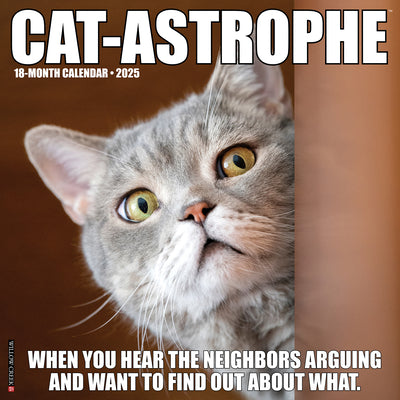 Cat-Astrophe  Wall Calendar 2025