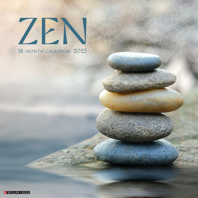 Zen Wall Calendar 2025