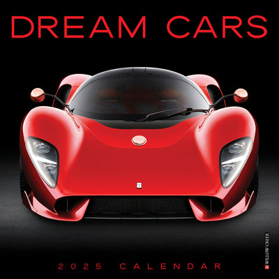 Dream Cars Mini Wall Calendar 2025