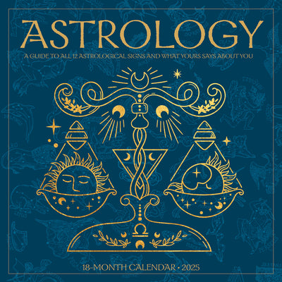 Astrology Wall Calendar 2025