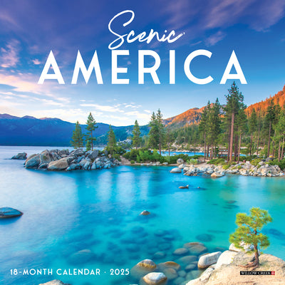 Scenic America  Mini Wall Calendar 2025