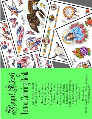 Royal Flash Tattoo coloring Book: Royal Flash Tattoo coloring Book