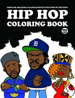 Hip Hop coloring Book