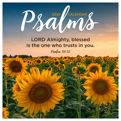 Psalms  Wall Calendar 2025