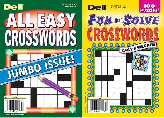 Crossword Puzzles - 2 magazines