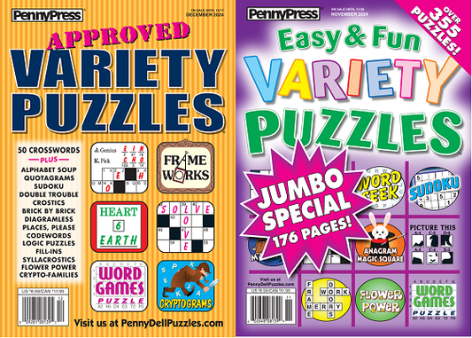 Variety & More Variety- 2 magazines