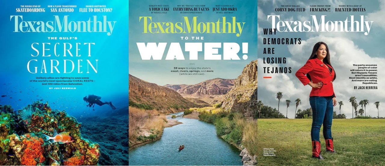 TS Monthly: Gardem, Water, Tejanos
