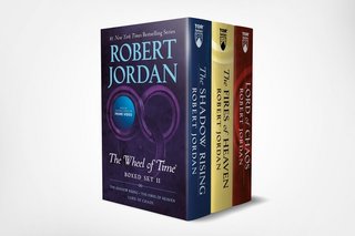 Wheel of Time Premium Boxed Set II: Books 4-6 (the Shadow Rising, the Fires of Heaven, Lord of Chaos)
