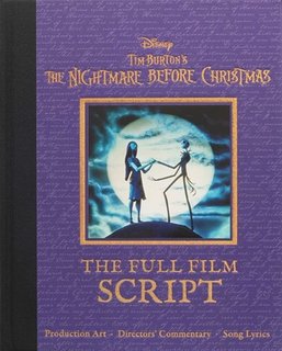 Disney Tim Burton's the Nightmare Before Christmas: The Full Film Script