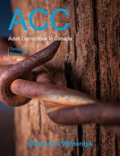 Adult Corrections in Canada, Second Edition