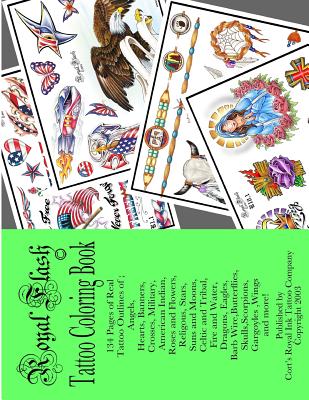 Royal Flash Tattoo Coloring Book: Royal Flash Tattoo Coloring Book
