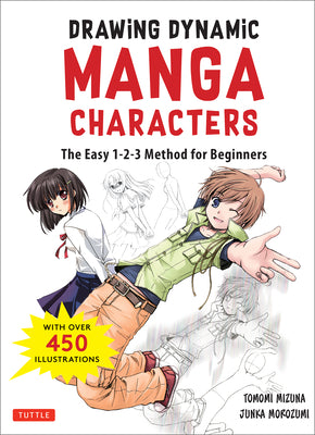 Drawing Dynamic Manga Characters: The Easy 1-2-3 Method for Beginners