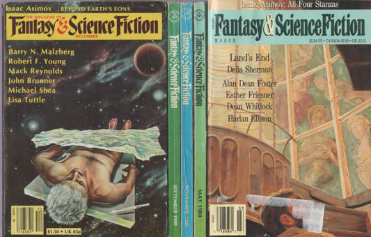 Fantasy and Science Fiction: 1980's 90's