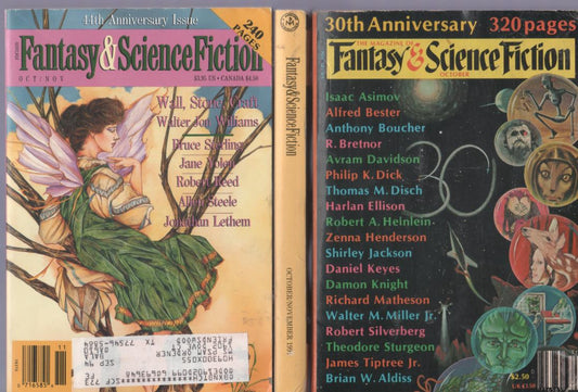 Best Of x 3:Fantasy and Science Fiction Mag